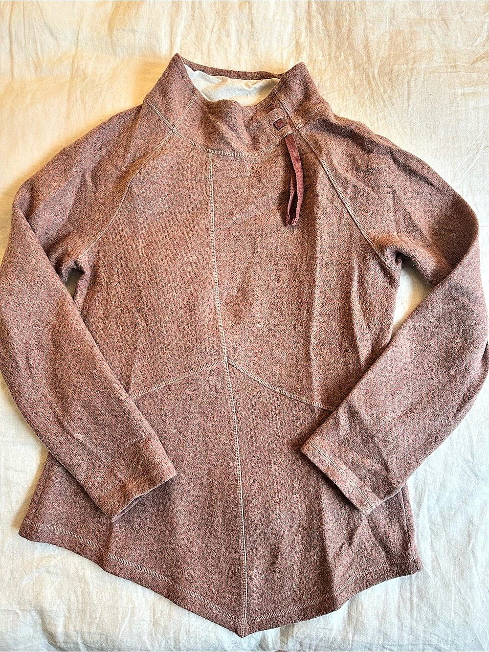 Prana Textured Wool Blend Sweater Size XL